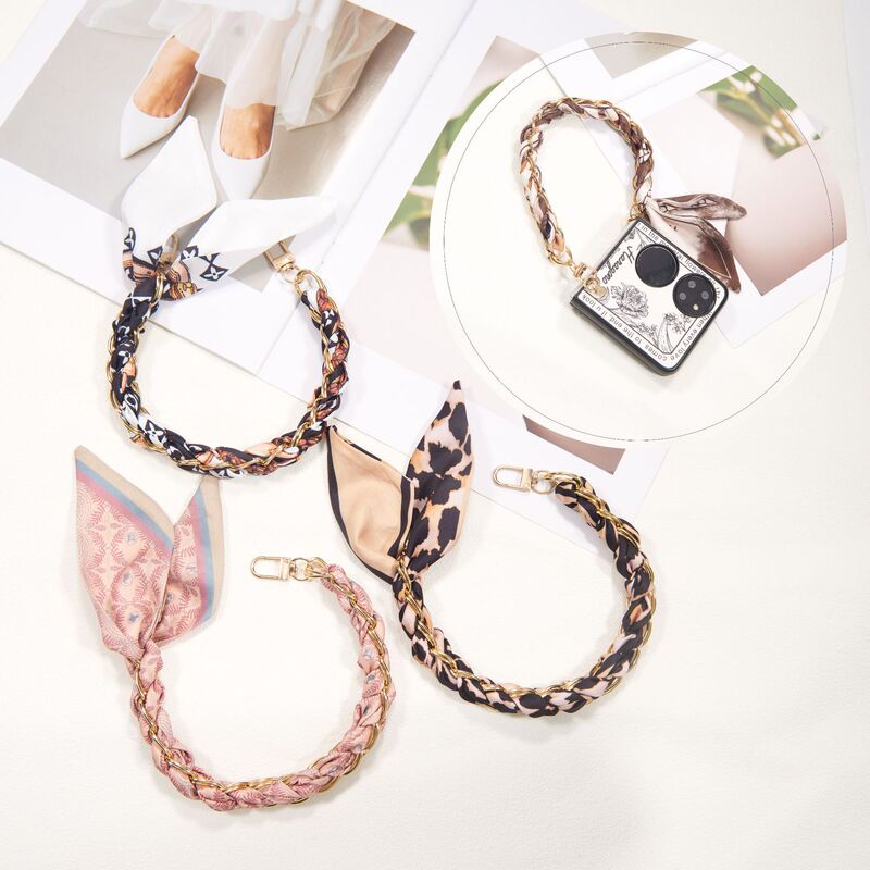 Short Phone Chain, Mobile Phone Lanyard, Wrist Strap, Versatile Chain Strap, Double Buckle Phone Lanyard, Original Phone Chain
