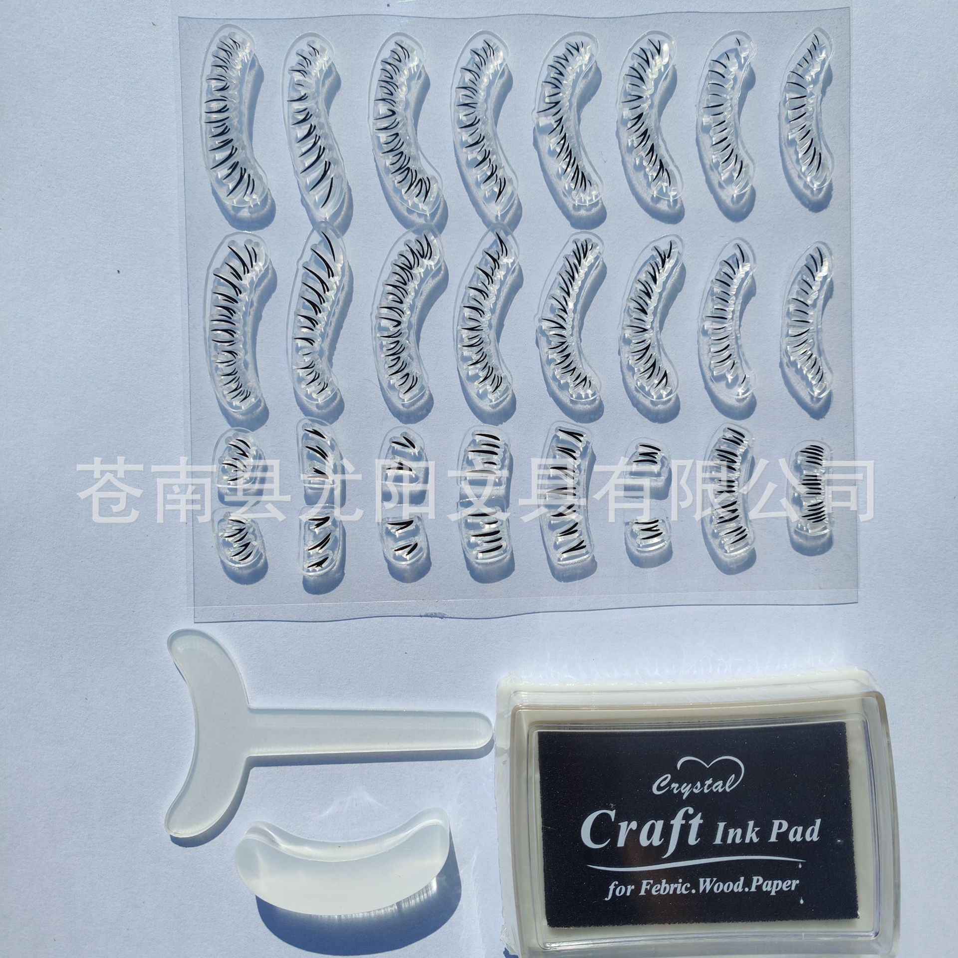 Transparent silicone seal handmade