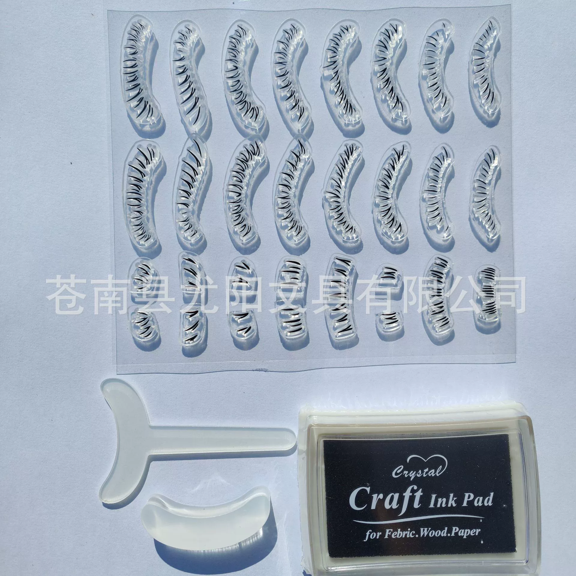 Transparent silicone seal handmade