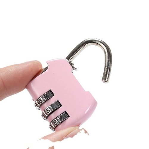 Password lock small number dormitory suitcase wardrobe lock gym mini waterproof anti-rust student cabinet lock head