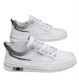 Men's shoes 2024 new summer breathable mesh panel shoes, sports and leisure shoes, versatile and thin white trendy shoes