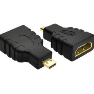Mini micro hdmi Adapter Cable Small to Large micro Mobile Phone Interface to hdmi Adapter