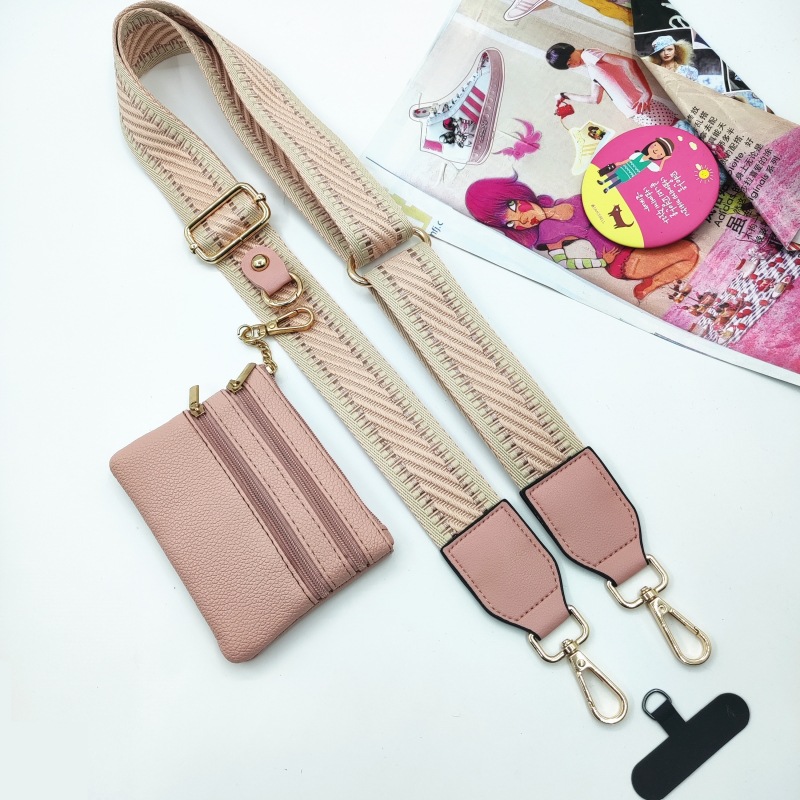 101g Weight Bag Strap Bag Accessories Type 1 Piece, 1 Set Quantity Casual, Daily Occasion Polyester Material Geometric, Leopard Pattern Simple Style, Classic Style Style 1 Piece 1 Set Polyester Geometric Leopard Bag Strap 17