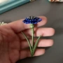 外贸立体人造欧美胸针