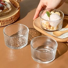 轻奢圆形小吃碟酒吧零食糖果盒 KTV水果拼盘家用玻璃分格酸奶果盘