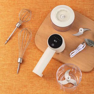 Rechargeable Multifunctional Handheld Egg Beater Egg Blender