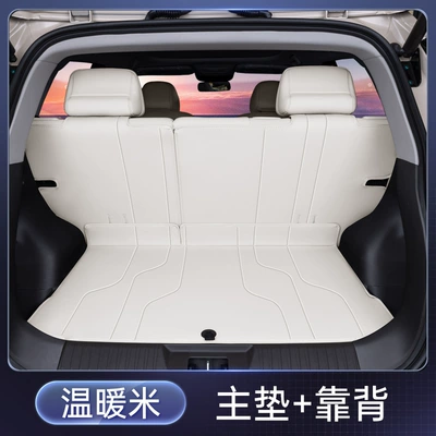 Trunk Mat: Firefly Trunk Mat, Fully - warm-rice-single-cushion-back-cushion-firefly