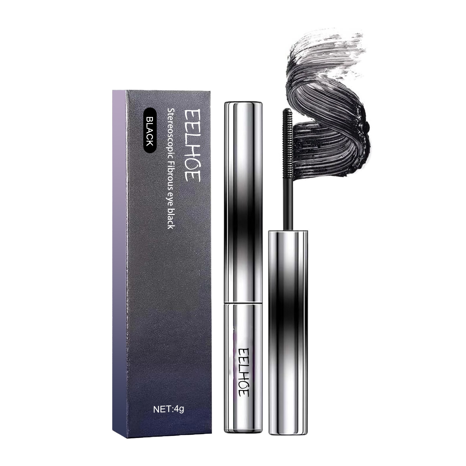 eye curling black, black beautiful eyelashes, natural, thick, anti sweat, smudging, non peeling, and sl lashes,_voghion.com