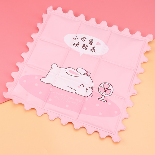 New summer cartoon cute ice pad student cooling ice crystal cooling pad car cooling pet dog gel seat cushion