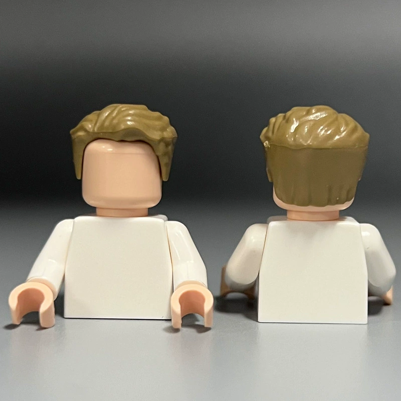 Игрушка Lego аксессуары для мини‑фигурок — набор мелких деталей DIY, разноцветные причёски