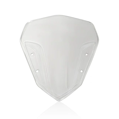 Motorcycle Modification Parts Suitable for Yamaha Nvx155 Front Windshield Aerox155 V1 Windshield (Motorcycle front windshield) - transparent-white