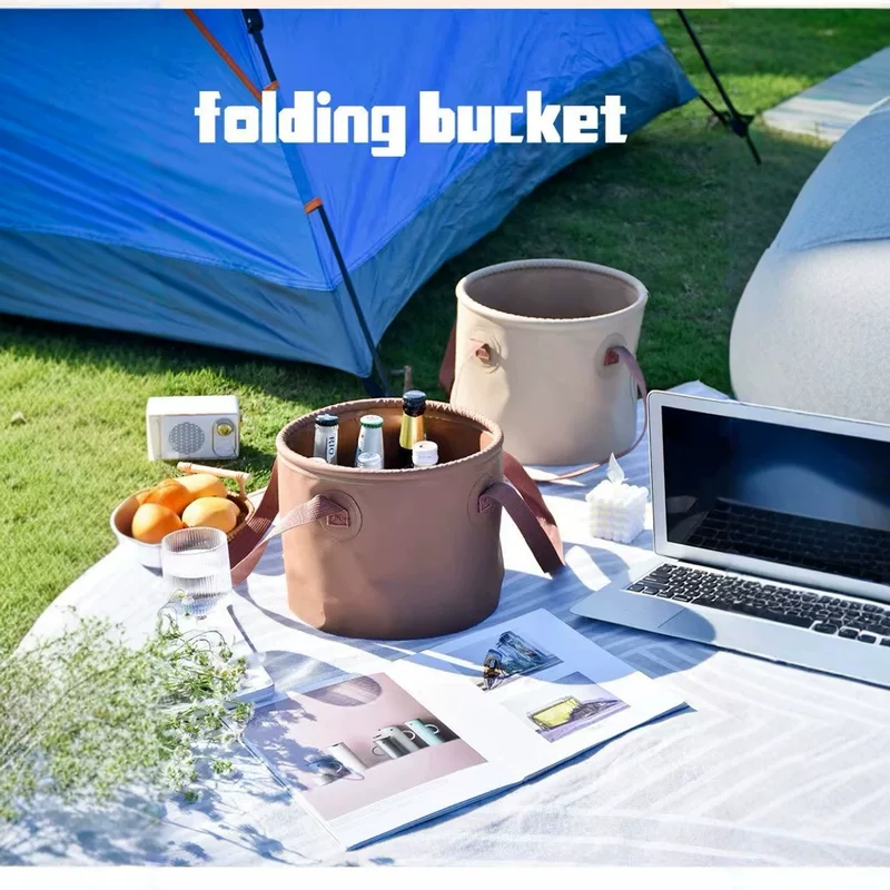 Bucket, washbasin for camping