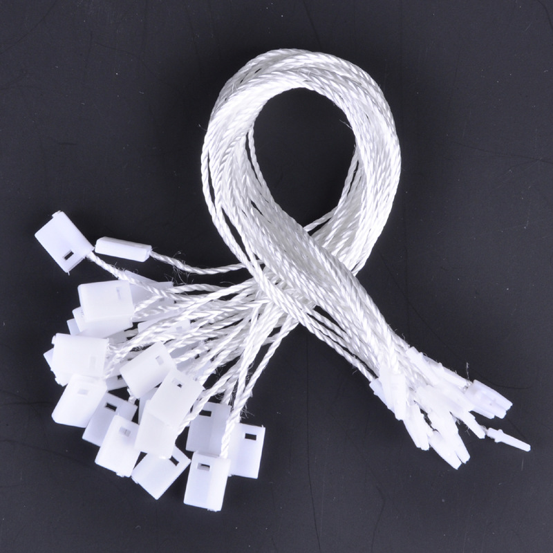 Cordón con Broche de Plástico para Etiquetas de Ropa de Poliéster y Plástico Universal image 3