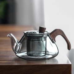 茶壺玻璃泡茶壺家用耐高溫帶過濾煮茶壺茶水分離花茶壺