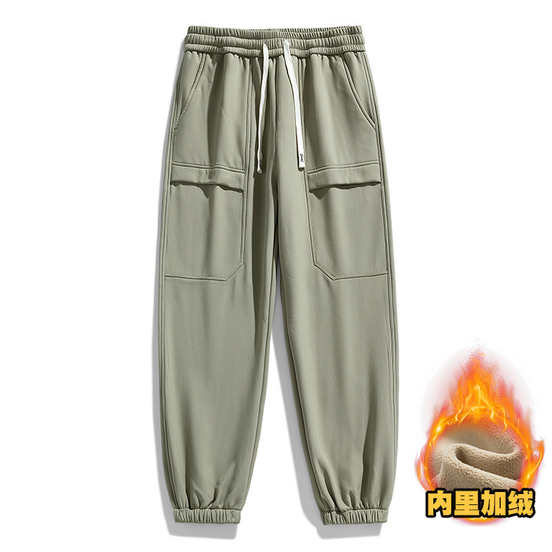 三防冲锋裤男士秋冬直筒男女户外加绒加厚保暖工装休闲机能运动裤|undefined