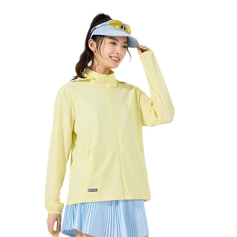 アイスシルク日焼け止め服 男女兼用 夏用 アウトドア 日焼け止め 釣り用ジャケット UVカット 軽量 涼感 スキンウェア 女性用