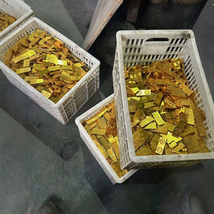 Antique gold bars wholesale antique collection antique gold ingots solid gold bars film and television props decorative ornaments
