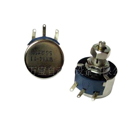 供应 单圈电位器 滑动变阻器 可调电阻 线绕电位器 WX14-11 560Ω