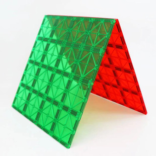 Color window magnetic piece Large Base Plate 30cm 16 Times Square large piece supplementary stable children's magnetic toys