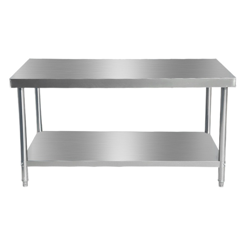 304 Thickeneded Stainless Steel Workbench, Hotel Kitchen Special Operation Table, Chopping Board, Vegetable Cutting Table, Loading Table, Baking Table