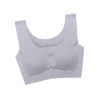 Summer silk sexy sports underwear, breast tightener, push up T-shirt