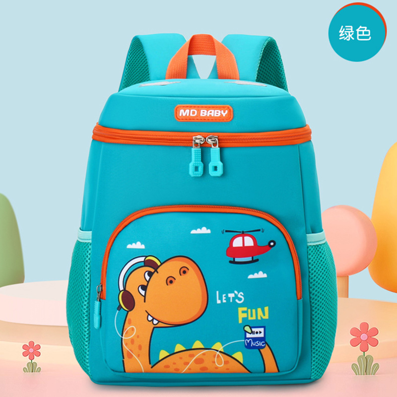 Mochila escolar de jardín de infantes para niños de dibujos animados, mochila para niñas de preescolar transpirable, 3 años, 5 años, mochila para niños de clase media y grande