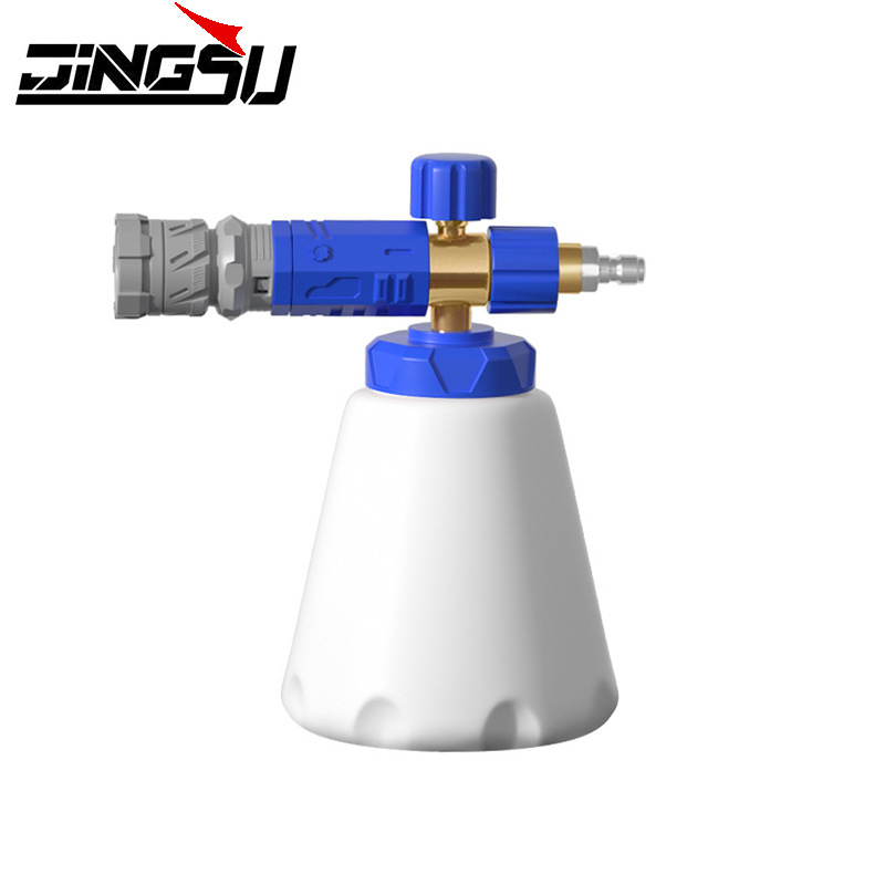 跨境新款高压洗车水枪1000ml大容量pa壶洗车水枪泡沫喷壶泡沫壶