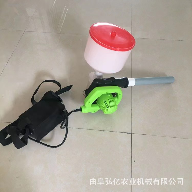 畅销草坪苗圃小型电动喷粉机果树灭虫弥粉机养殖业消毒防疫打药机