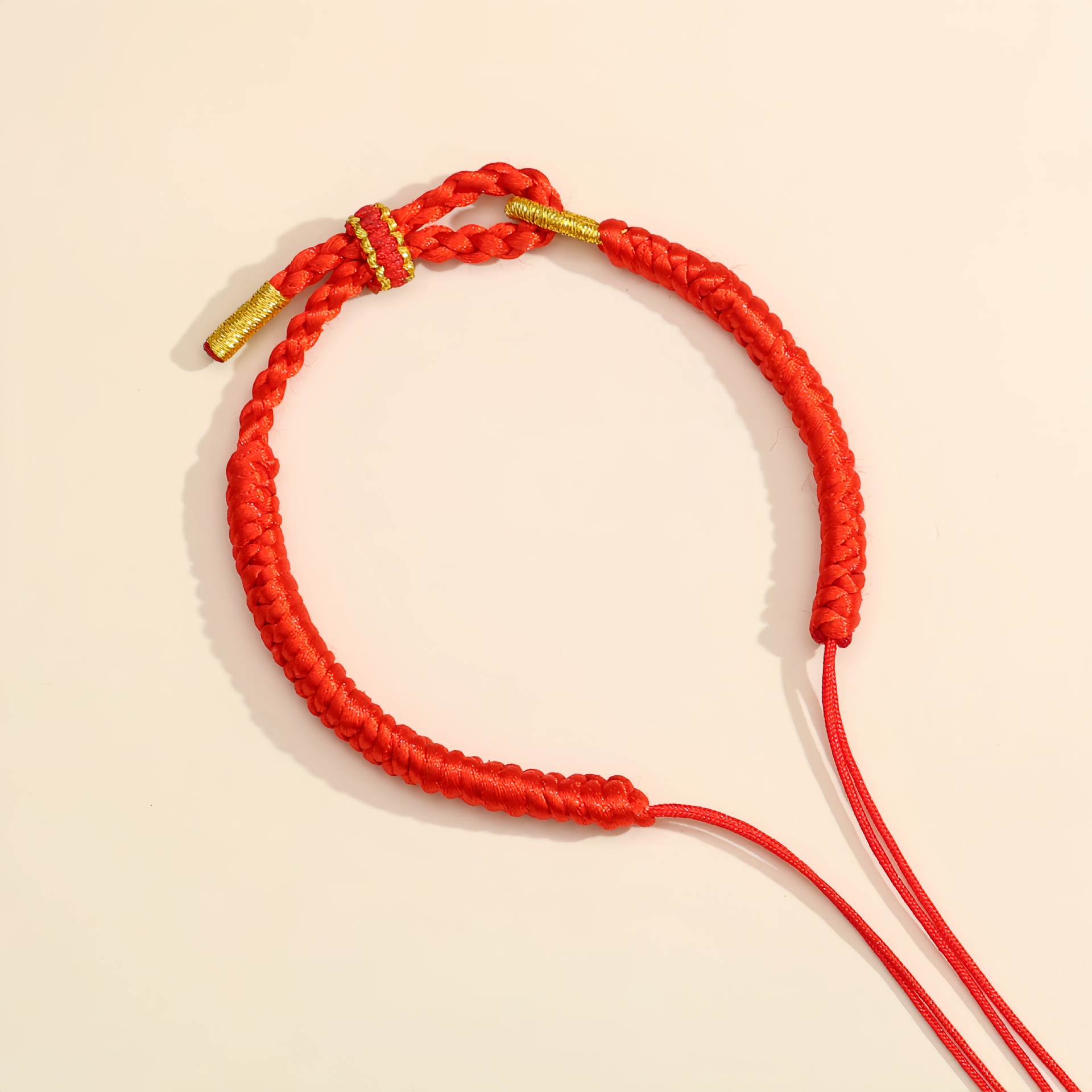 Diamond knot semi-finished product (red)
