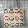 Cartoon shopping bag, capacious one-shoulder bag, Korean style