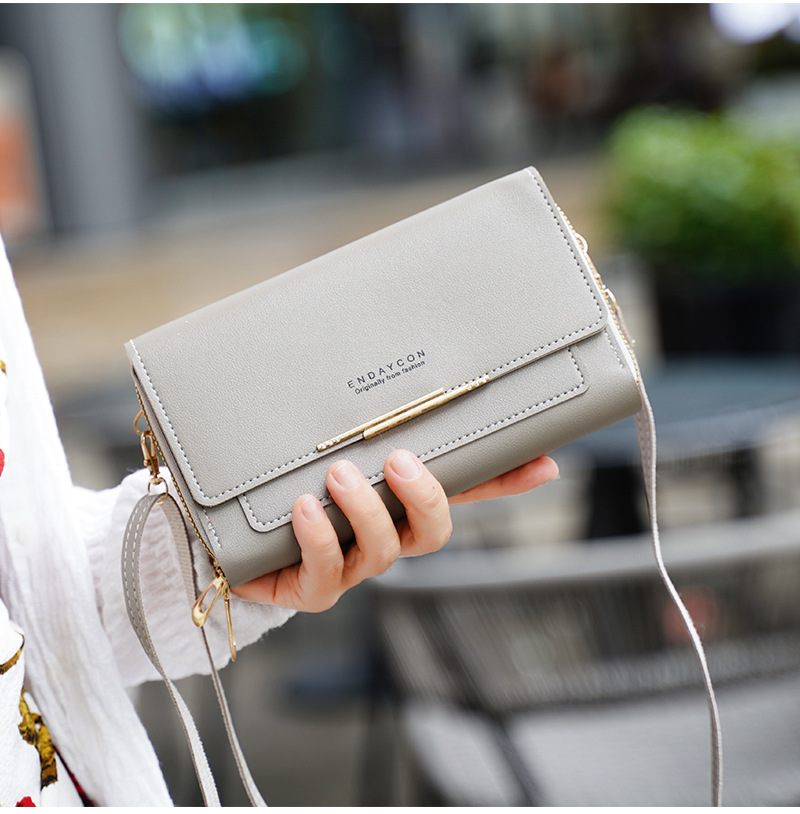 New Women's Wallet Korean Edition Multi Functional Shoulder Bag Medium And Long Handbag Zero Wallet_voghion.com