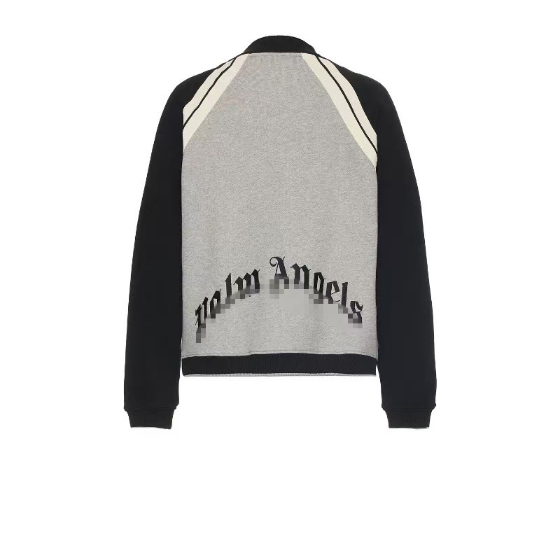 Cross-Border Foreign Trade Men's Autumn New Palm Angel Fashion Commuter Simple Wear-Resistant Wind Color-Blocking Baseball Jacket