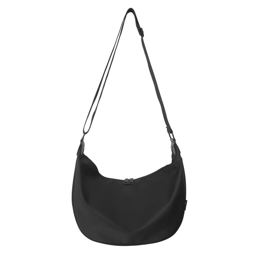 ins simple nylon cloth crossbody bag for women  new Korean version fashionable shoulder dumpling bag student shoulder bag trendy