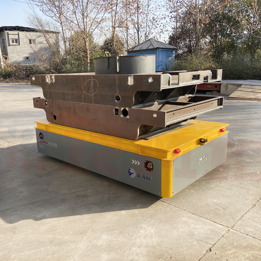 无轨胶轮平板车无轨道搬运平台工业电动无轨车【睿迈科按需设计】