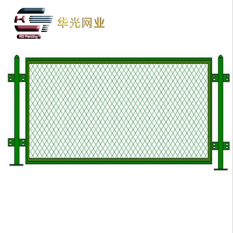 框架护栏网果园铁丝网围栏高速公路防抛防眩网河道鱼塘隔离栏防撞
