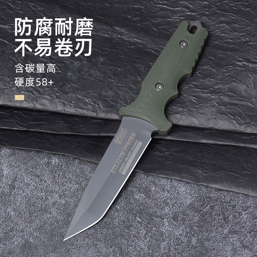 MT Outdoor прямой нож высокой твердости и остроты, походный клинок, тактический нож для рыбалки, избежание