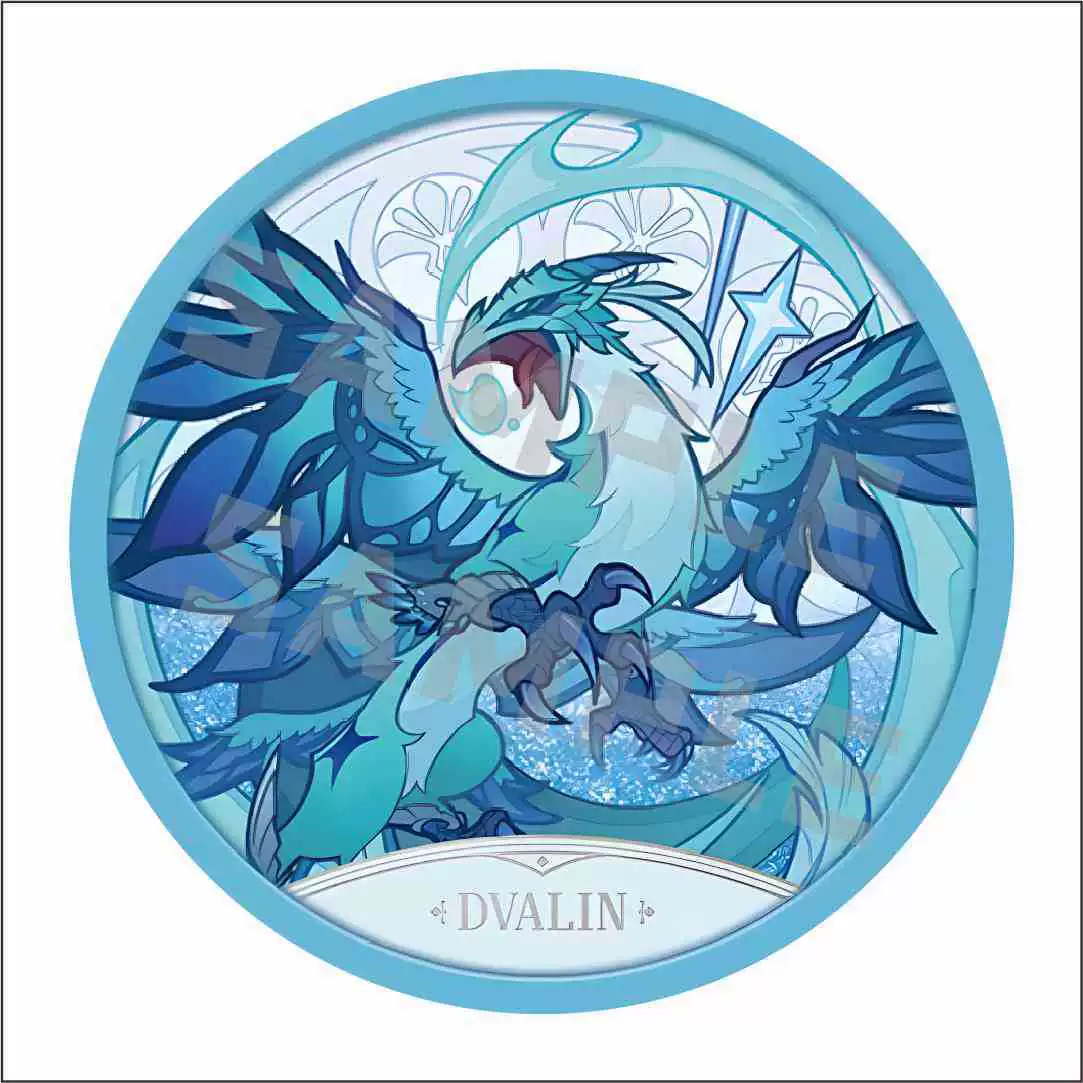 Оригинальный Бог] Тематическая серия дыхания Фэнхуай Acrylic Bar Cushion Tinariko Worming Genshin