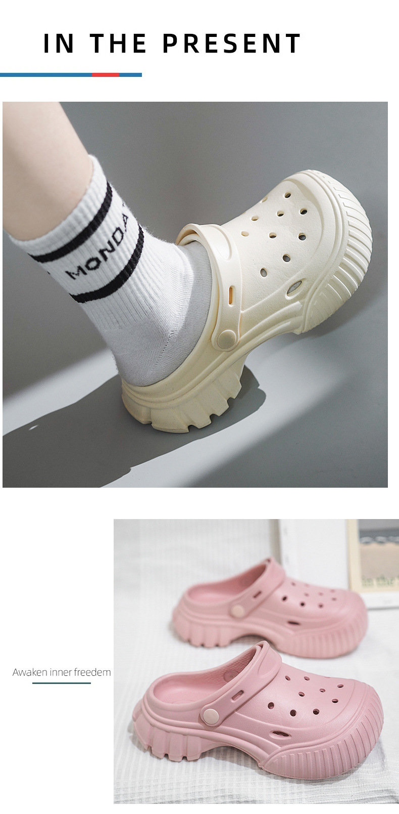 Anni di scarpe pop transfrontaliere Moda donna Capispalla personalizzati Pantofole Baotou Sandali tendenza strada estivi_voghion.com