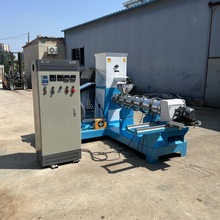 户口宠物猫粮制作机玉米大豆膨化小型狗粮机水产养殖鱼饲料膨化机