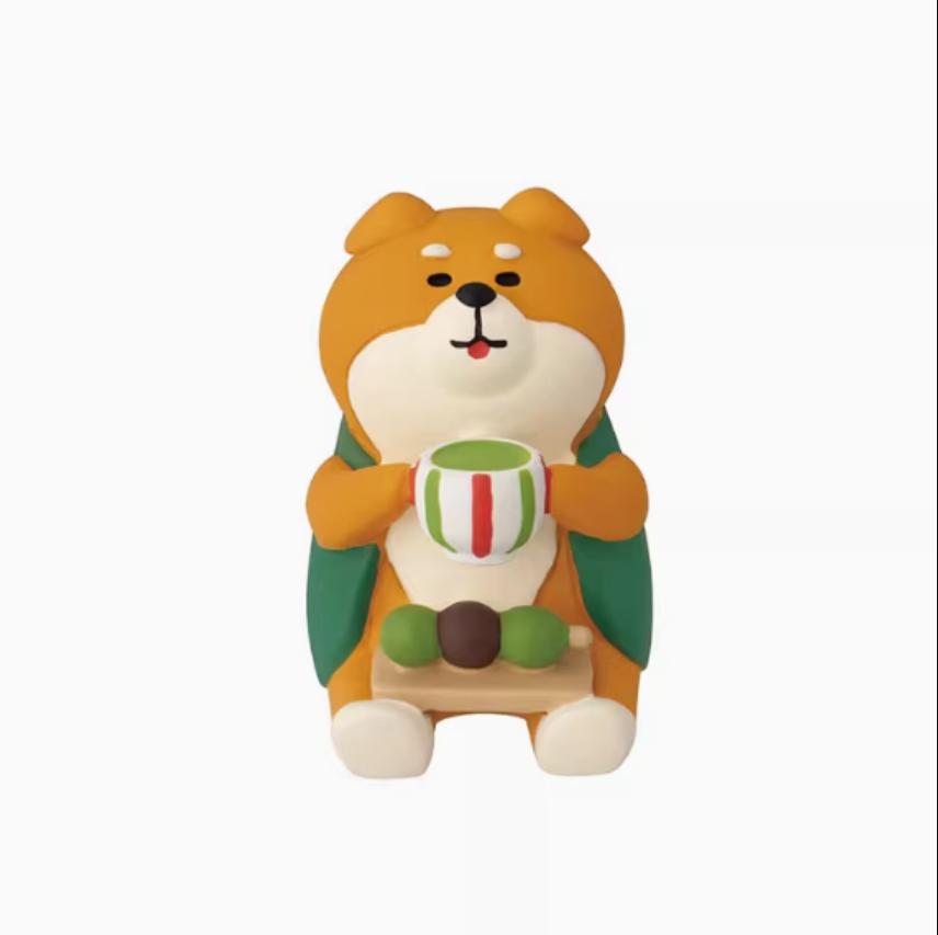 차개를 마시는 개