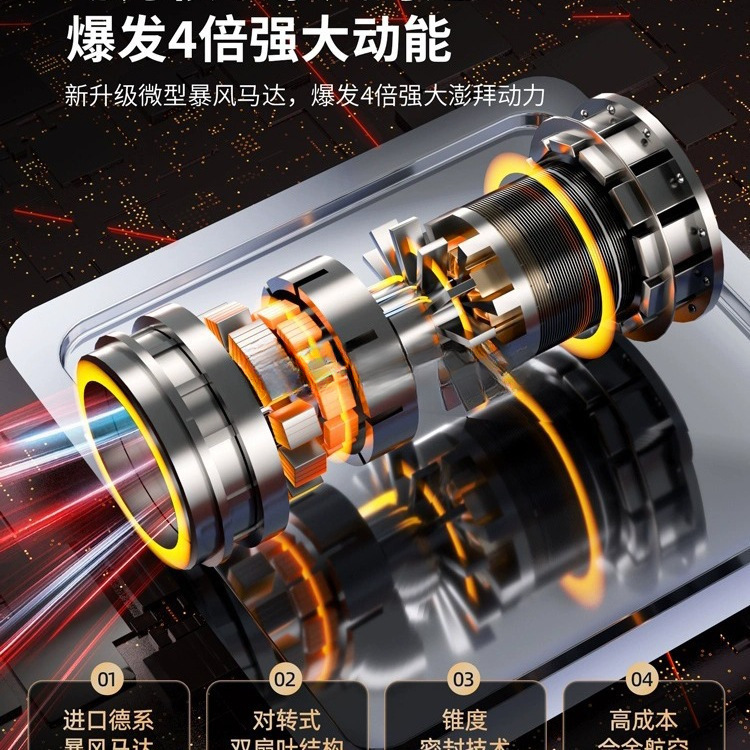 【2025新款】车载吸尘器无线大功率手持式大吸力小型家用吸尘批发|undefined