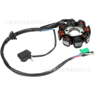 ������܇ATVɳ��܇GY6 125/150CC�l�әC��Ȧ8��DC��늙C���Ӿ�Ȧ