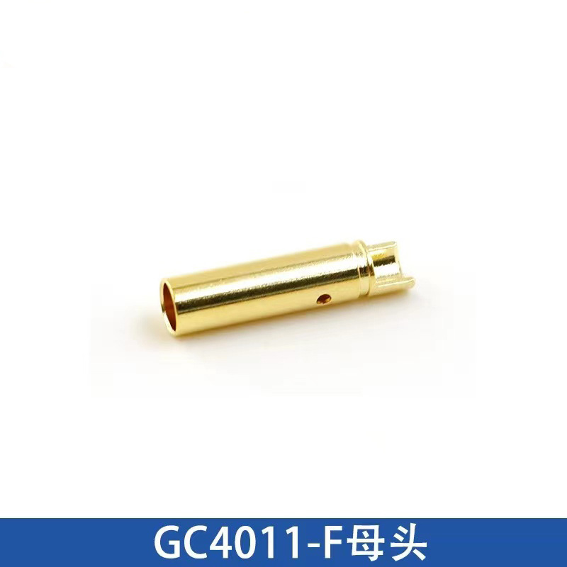 AmassエメスGC4011-M/f4.0 mm航空モデル純銅金メッキバナナヘッドモーター専用プラグ|undefined