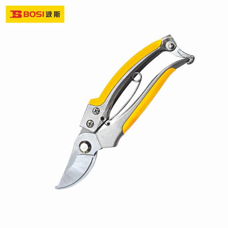 波斯8寸不锈钢刀头花枝弯剪花枝剪BS-B6088嫩枝叶适用BS536088