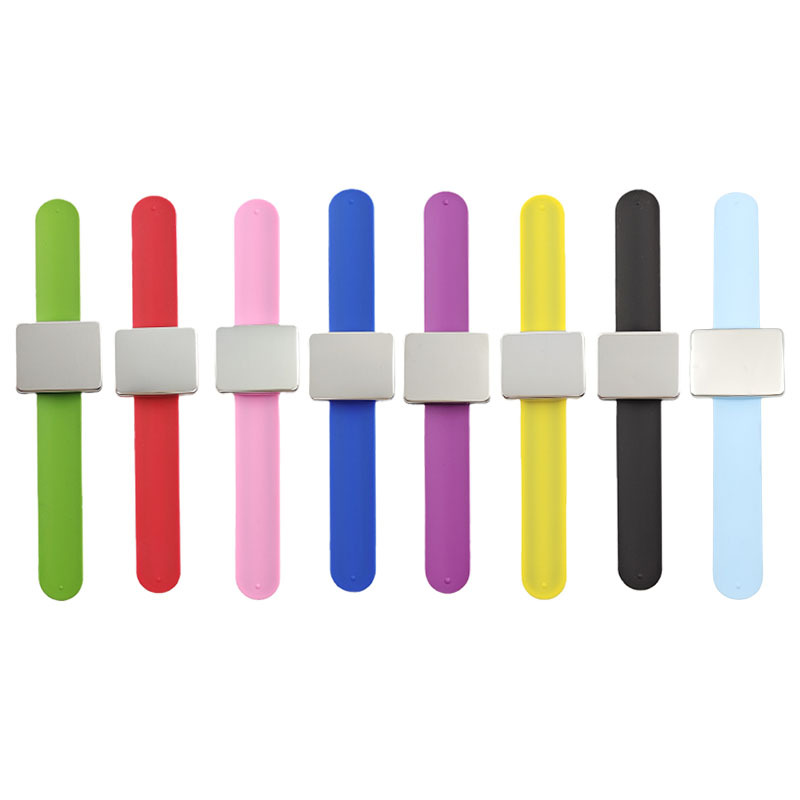 Estilista herramientas especiales para el cabello raqueta tira pegamento flexible imán anillo de presión pulsera de hierro correa de aguja de recogida