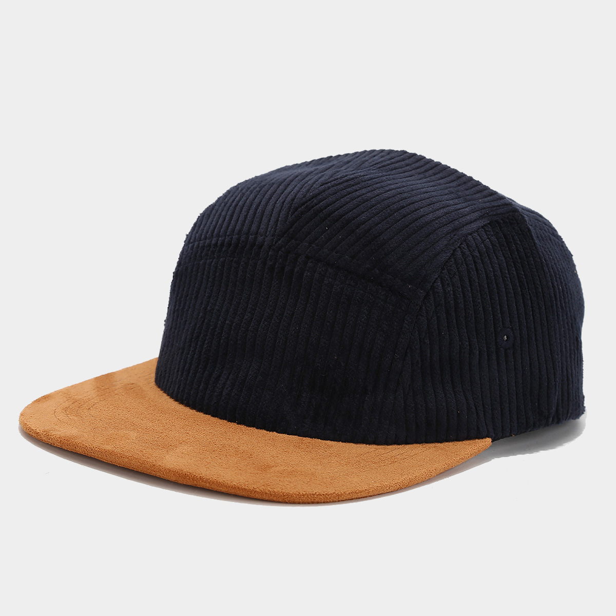 Nuevo estilo japonés de cordillera de vello de borde ancho mostrando cara pequeña sombrero de hip-hop para hombres y mujeres sombrero de béisbol de herramientas retro primavera y otoño sombrero de lengua de pato