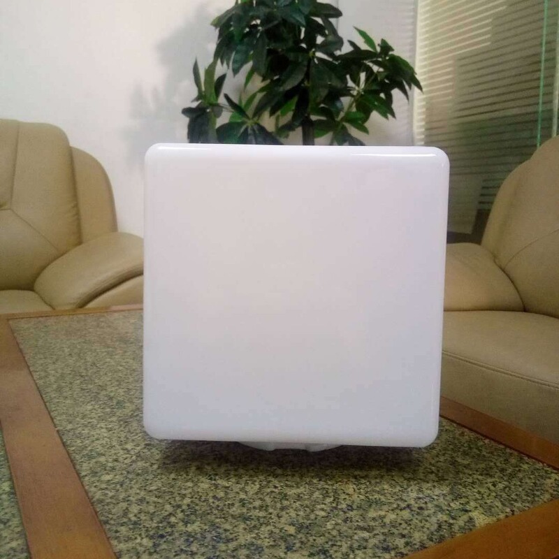 Square Lampshade R Angle PMMA Right Angle Square Lampshade Outdoor Plastic Square Bottle Cover