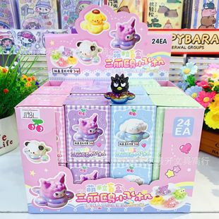 Sanrio Little Plane Charming Blind Box Kuromi Blind Bag Blind Box Cute Mini Doll DIY Resin Ornament