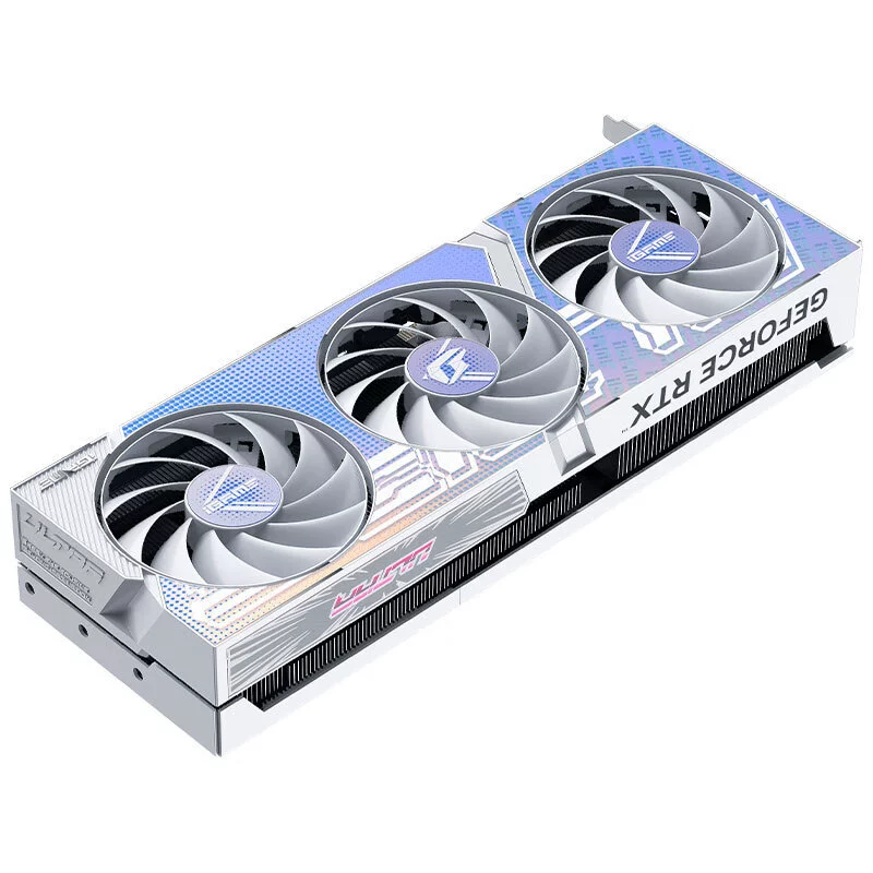Видеокарта iGame GeForce RTX 4060 Ultra Z OC — 8 ГБ, задняя вставка, с RGB