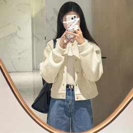 棒球服夹克短款外套女春秋冬季2025年新爆款高级感独特超好看上衣